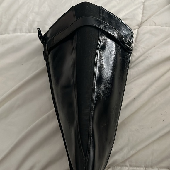 Life Stride Leather just under the knee boots, never worn, with stretch 4 calves - Picture 5 of 5